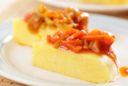 Ricette secondi vegetariani: Triangoli di polenta con salsa piccante