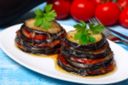 Torrette di melanzane e scamorza al forno