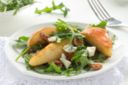 Insalata con rucola, carote e gorgonzola