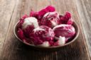 Insalata di radicchio e mozzarella di bufala