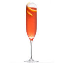 Cocktail orange-champagne