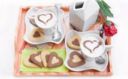 Ricetta Biscottini cuore bicolore di San Valentino