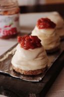 Cheesecake con la marmellata di goji