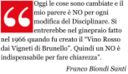 Franco Biondi Santi dice NO al cambio di disciplinare del Rosso di Montalcino