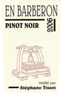 Il Pinot Noir En Barberon 2008 del Domaine Tissot e l’imbarazzo del bere facile