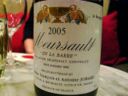 Meursault 2005 “En la Barre” e lo chardonnay coi fiocchi di Francois Jobard