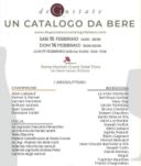 Save the date: A Roma c’è “Degustate, un catalogo da bere”