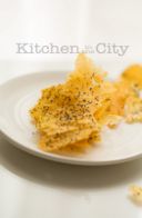 Polenta chips ! Non fritte ovviamente e senza glutine…
