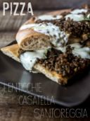 Pizza lenticchie e casatella/Lentil & casatella pizza