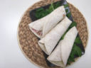 Wraps con crauti formaggio tzatziki e prosciutto