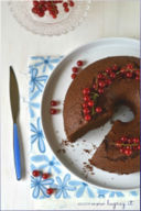 Cocoa and redcurrants chiffon cake…alias la Fluffosa