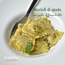 Ravioli di pesce spada con pesto di finocchietto