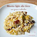 Risotto light alla birra con zucca e radicchio