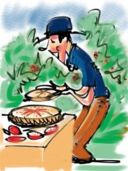 Crostata di melograno