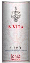 Tratto da Lavinium: ‘A Vita Cirò Rosso Classico Superiore 2008 di Vigna de Franco