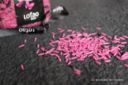 Riso basmati (fuxia) con cavoletti di bruxelles