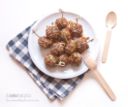 Polpette all’orientale con chutney alla zucca e zenzero #conservedicarattere