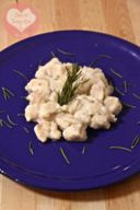 Pollo al latte e rosmarino – Chicken in milk and rosemary sauce