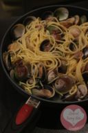 Spaghetti alle vongole – Spaghetti with clams