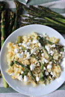 Asparagus risotto *recipe*