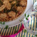 Quiche rustica integrale con spinaci