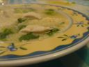 Brodo di pollo e couscous