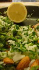 Tabule di riso e mandorle