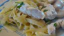 Pasta al pollo al limone