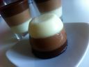 Mini Pannacotta ai 3 Cioccolati