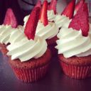 Cupcake Panna e Fragola