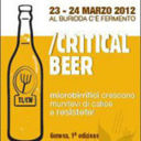 Prepariamoci al weekend: Critical Beer, a Genova