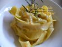 Pappardelle ai fiori di zucca