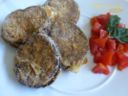 Cotolette di melanzane ripiene al forno