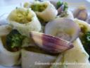 Calamarata con pesto di broccoli e vongole