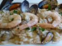 Seafood risotto