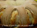 Corona di pan brioche con pasta madre
