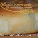 Danubio ai carciofi con pasta madre