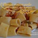 Pasta con triglie pomodorini e capperi