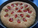 Focaccia con pomodorini