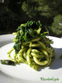 Troccoli con Pesto alle Cime di Rapa