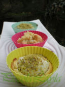 Vuoi un … Cupcake alla Ricotta con Agrumi e Pistacchi???