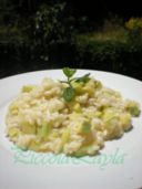 è ancora estate … Risotto con Zucchine e Menta…