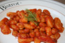 Gnocchi di Farina con Sugo ai Ceci