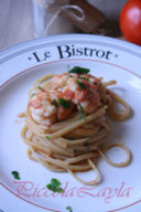 Linguine con Gamberoni Speziati