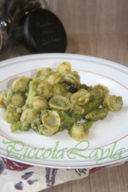 Orecchiette con Broccoli e Pane Fritto