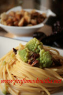 Pasta con Broccolo Romanesco e Pomodori Secchi