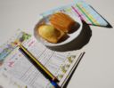 Una madeleine per la merenda a scuola