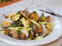 Strozzapreti con Zucchine e Vongole