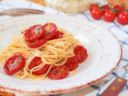 Spaghetti con Pomodori Confit