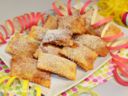 Ravioli dolci di Carnevale con Ricotta e Cioccolato